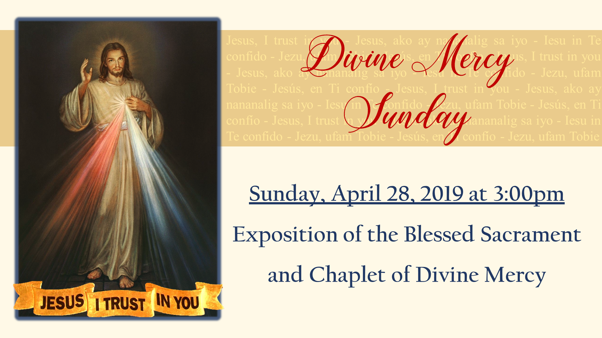 _divine mercy_ – Catholic Church of the Nativity